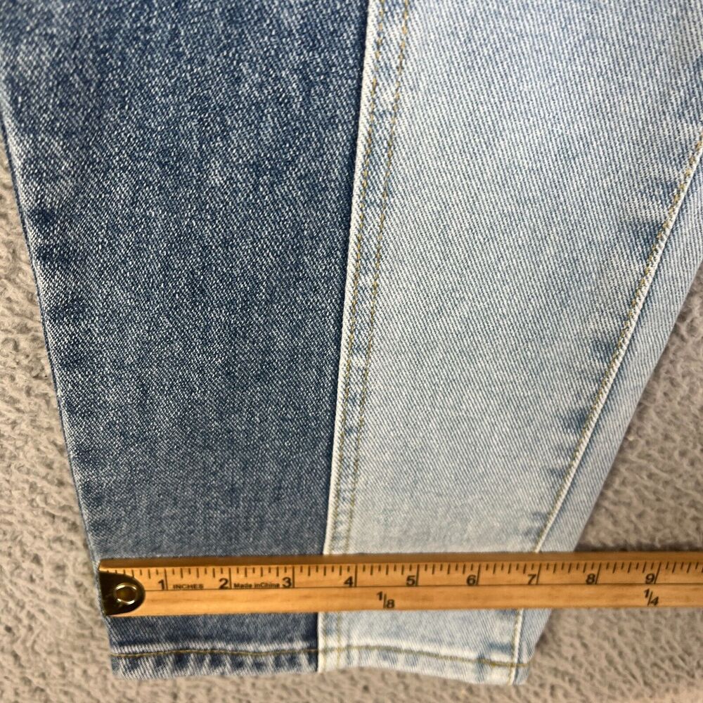 PACSUN 90’s Boyfriend Jeans Womens 22 Blue Straight Leg High Rise  22 x 32 - Picture 9 of 12